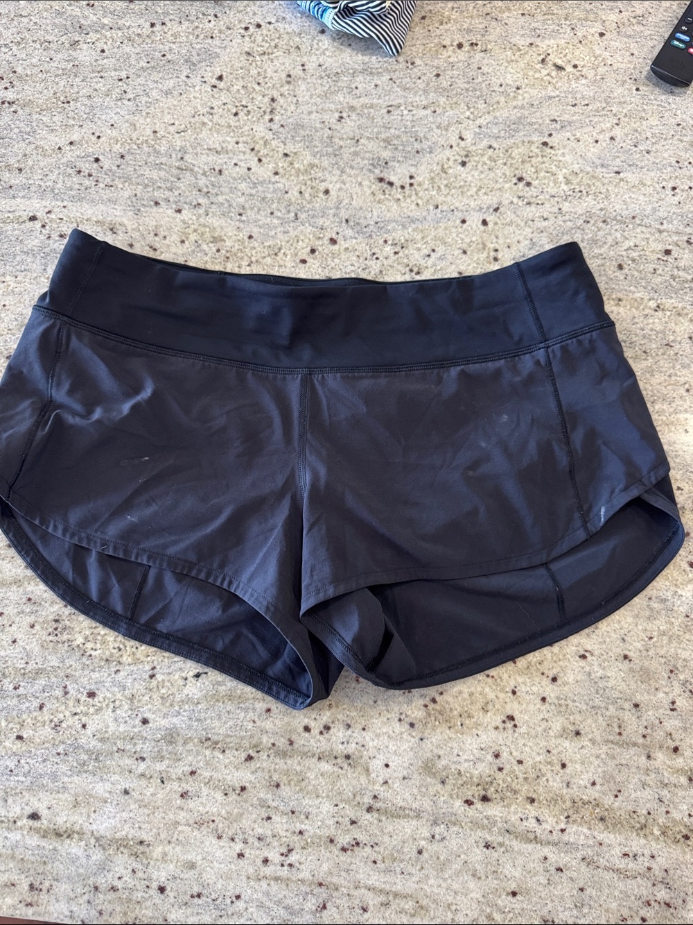 lululemon athletica Black Women's Athletic Running Shorts